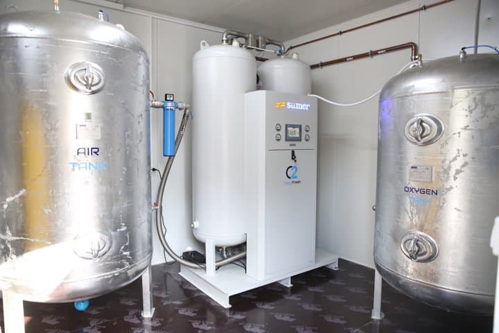 Propria stație de oxigen: Spitalul MAI devine autonom în producția de oxigen medical