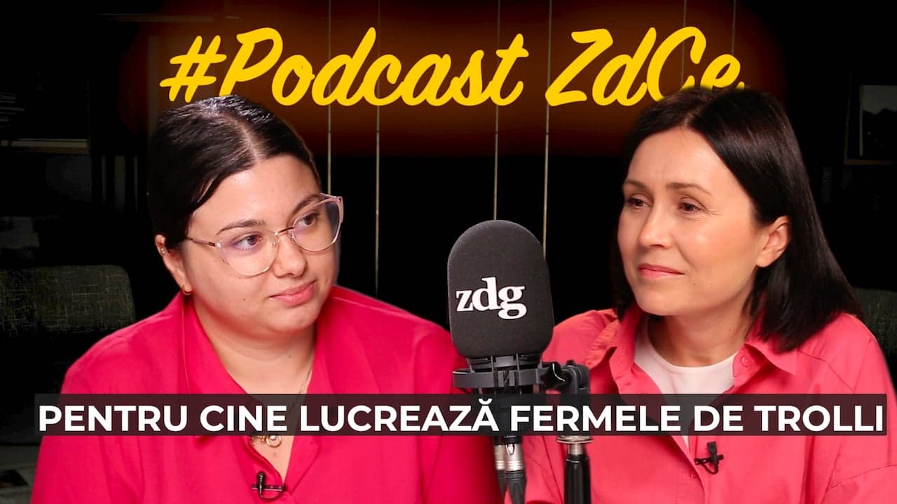VIDEO/ Ferme de trolli pe Tik Tok, narațiuni propagandistice rusești și beneficiarii acestora. Mădălina Voinea, Expert Forum România, la Podcast ZdCe