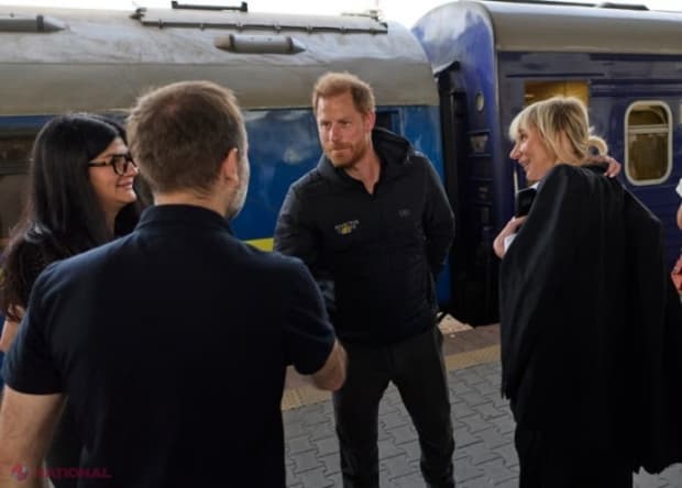 Prințul Harry în vizită la Kiev: susținere pentru reabilitarea veteranilor ucraineni răniți în război