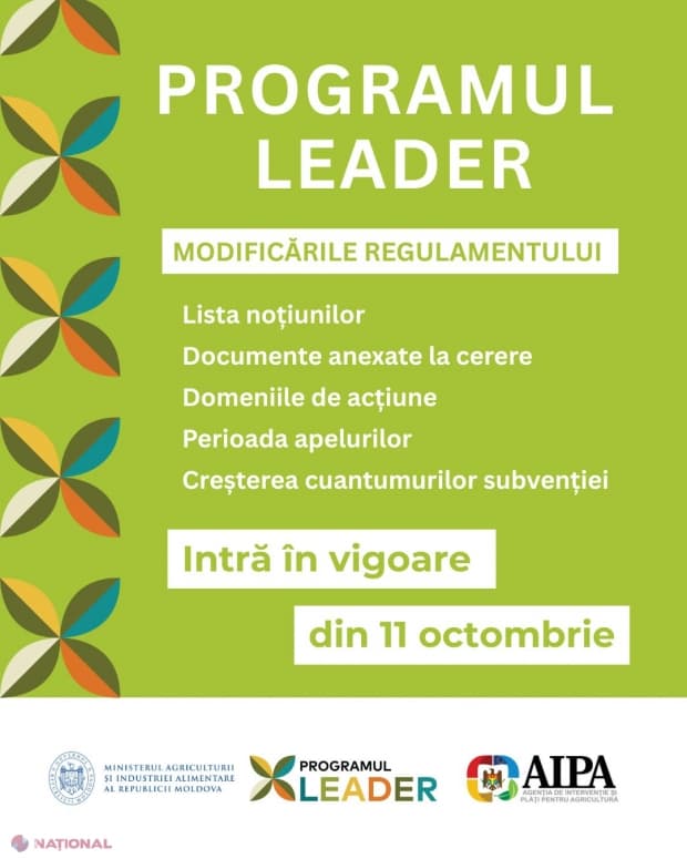 Noi modificări în subvențiile LEADER: reguli noi pentru start-up-uri și creșteri de finanțare din octombrie