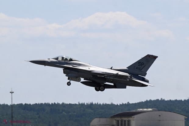 România mobilizează avioanele F-16 pentru a apăra frontiera aeriană în urma incidentelor cu drone rusești