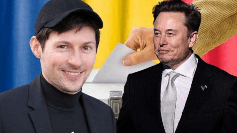 „Wow”. Reacția lui Musk, după dezvăluirile lui Durov despre prezidențialele din Moldova și solicitările serviciilor secrete franceze