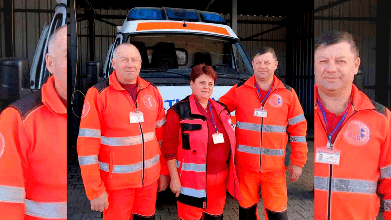 Naștere emoționantă în ambulanță: O mămică de 29 de ani a născut cel de-al cincilea copil în drum spre maternitate, la Telenești